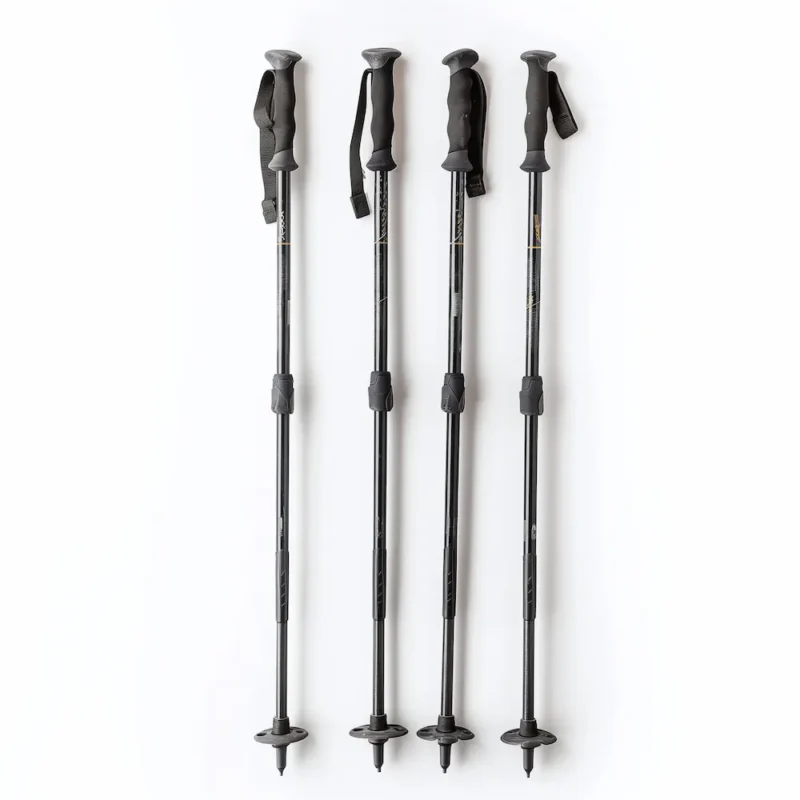 Bastones de senderismo ajustables aluminio